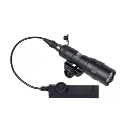 Surefir-Airsoft lanterna poderosa, tocha tática, Scout Rifle, arma, arma de luz, interruptor dupla função, M300, M300B, M300C