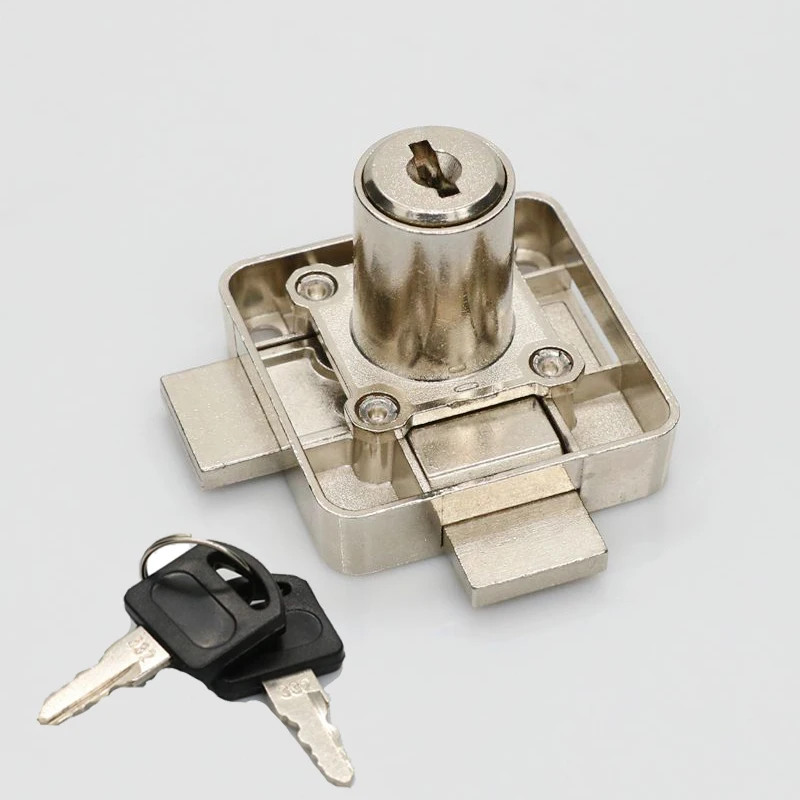 Brand New 10PCS Double Open Desk Drawer Locks Cupboard Wardrobe Cabinet Door Lock File Cabinet Locks Keys Alike/Keys Different