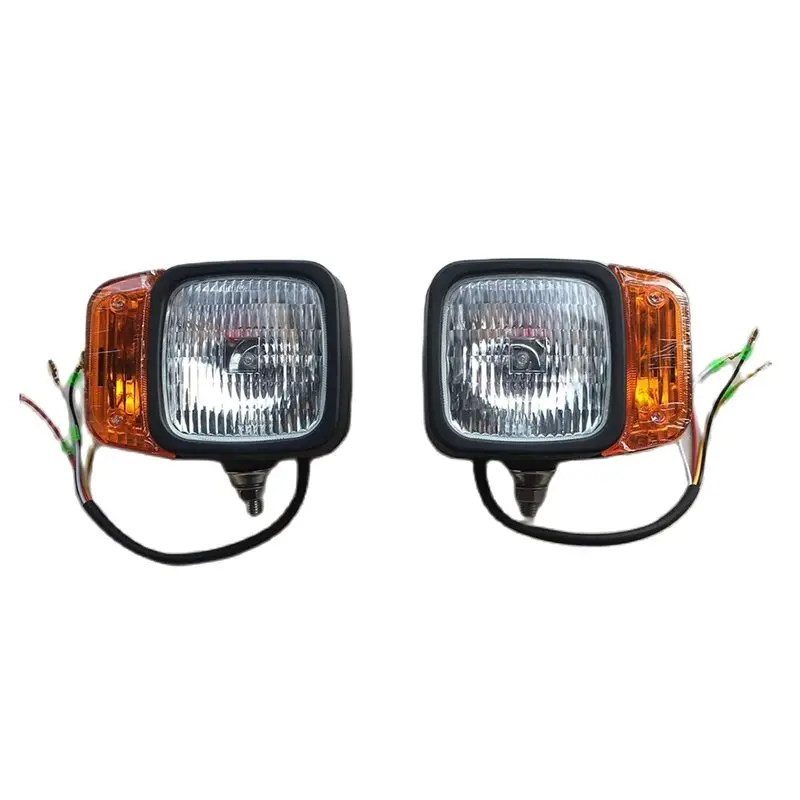 

Worklight Turn Signal Indicator Lamp 12V For Tractor Trailer Headlight For Excavator JCB Telehandler Loader Forklift