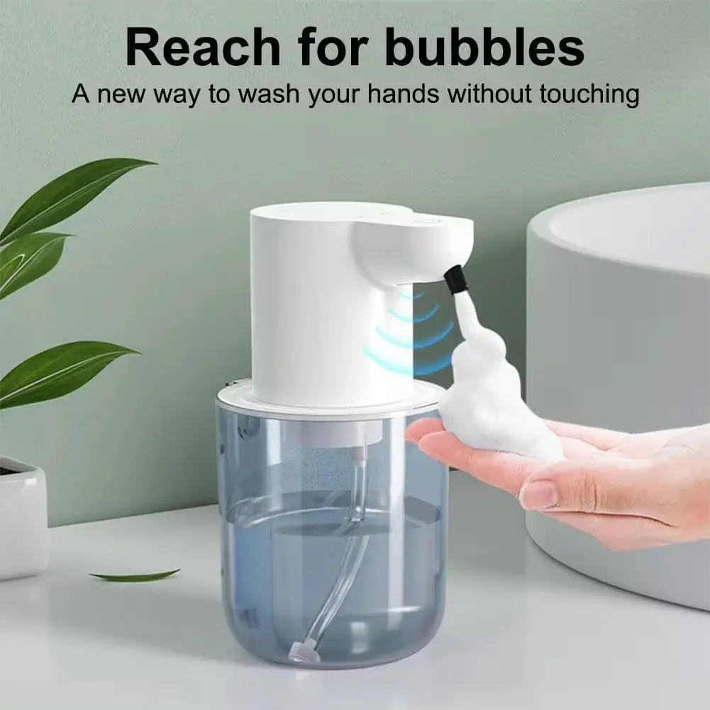 

1pc Wall Mounted Automatic Soap Dispenser, Touchless Smart Sensor for Liquid/Foam, 4-Level Adjustment, for Bathroom Kitchen