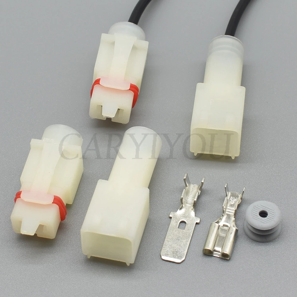 1 Kit 1 Pin Way Waterproof Automotive Cable Harness Connector 7.8 MM Male Female Socket Plug For Cars H0501-1P DJ7013-7.8-11