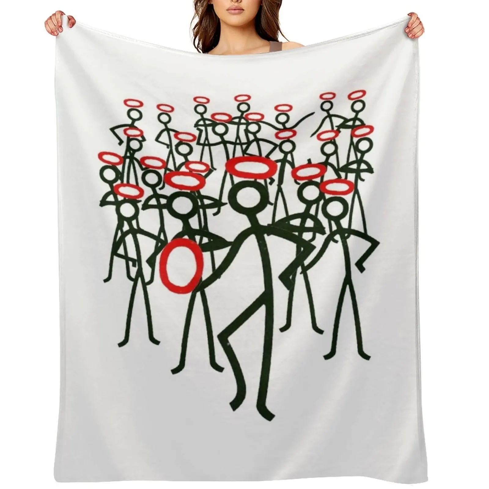 22 Saints Throw Blanket Polar Flannels anime wednesday Sofa Throw Flannel Blankets