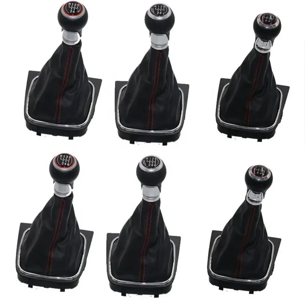 

5 6 Speed Car Parts Gear Shift Knob Lever Stick Pen for VW Volkswagen Golf 5/6 MK5/6 Scirocco(2009) Octavia Interior Accessories
