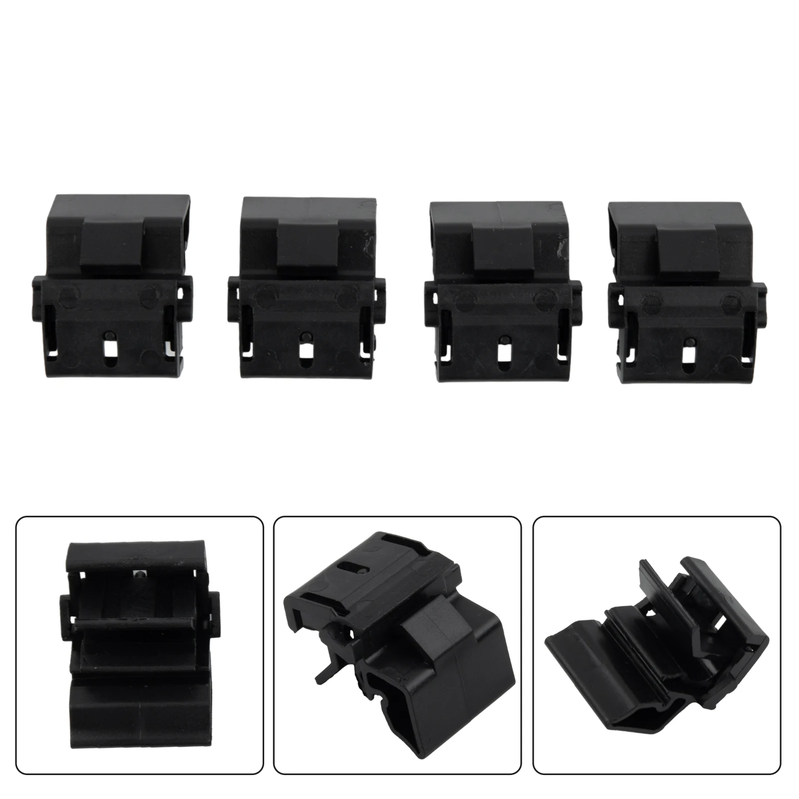 4pcs Car Clip For Tesla Model Y 20-21 Front Bumper Buckle Hood Trunk Clip 1472872-00-B Interior Accessories Trunk Clip