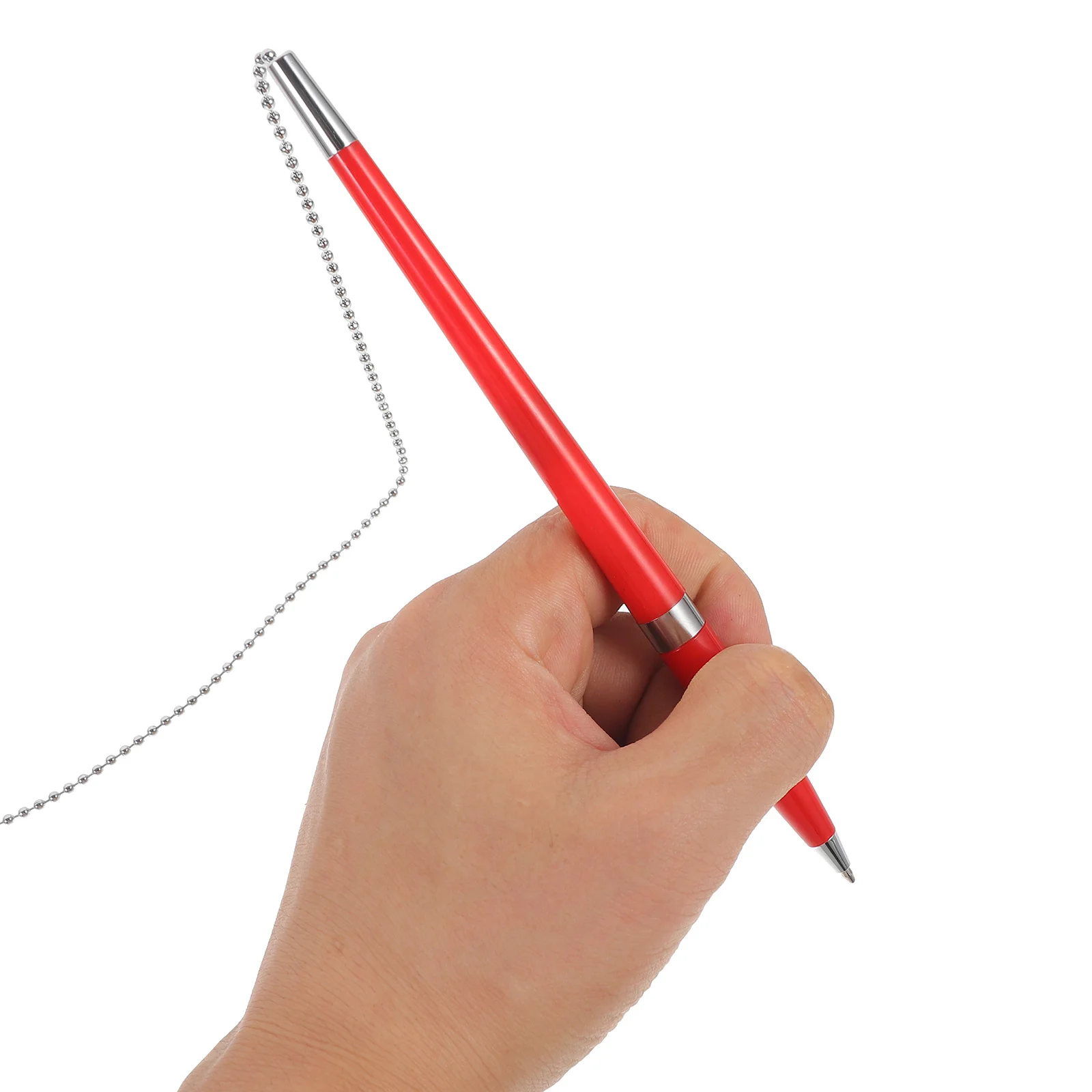 Signature Pen Desktop Vertical Standing Design Business Office Multi-Function Writing Pen Table Fixed Ballpoint Smooth Clear