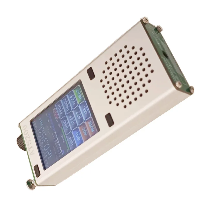 ATS200 항공 밴드 에어밴드 라디오 리시버 FM SI4732 + ESP32 + 블루투스 + 2.4 인치 터치 디스플레이, SSB FM, AM, LSB, US…