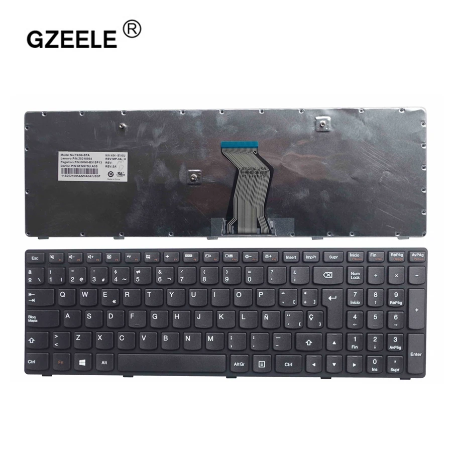 US/SP/GR/UK/SW/BE/TR/CF/FR/RU/CZ/LA Black New Laptop keyboard For Lenovo G500 G500AM G500AT G510 G505 G700 G700AT G710 G710AT