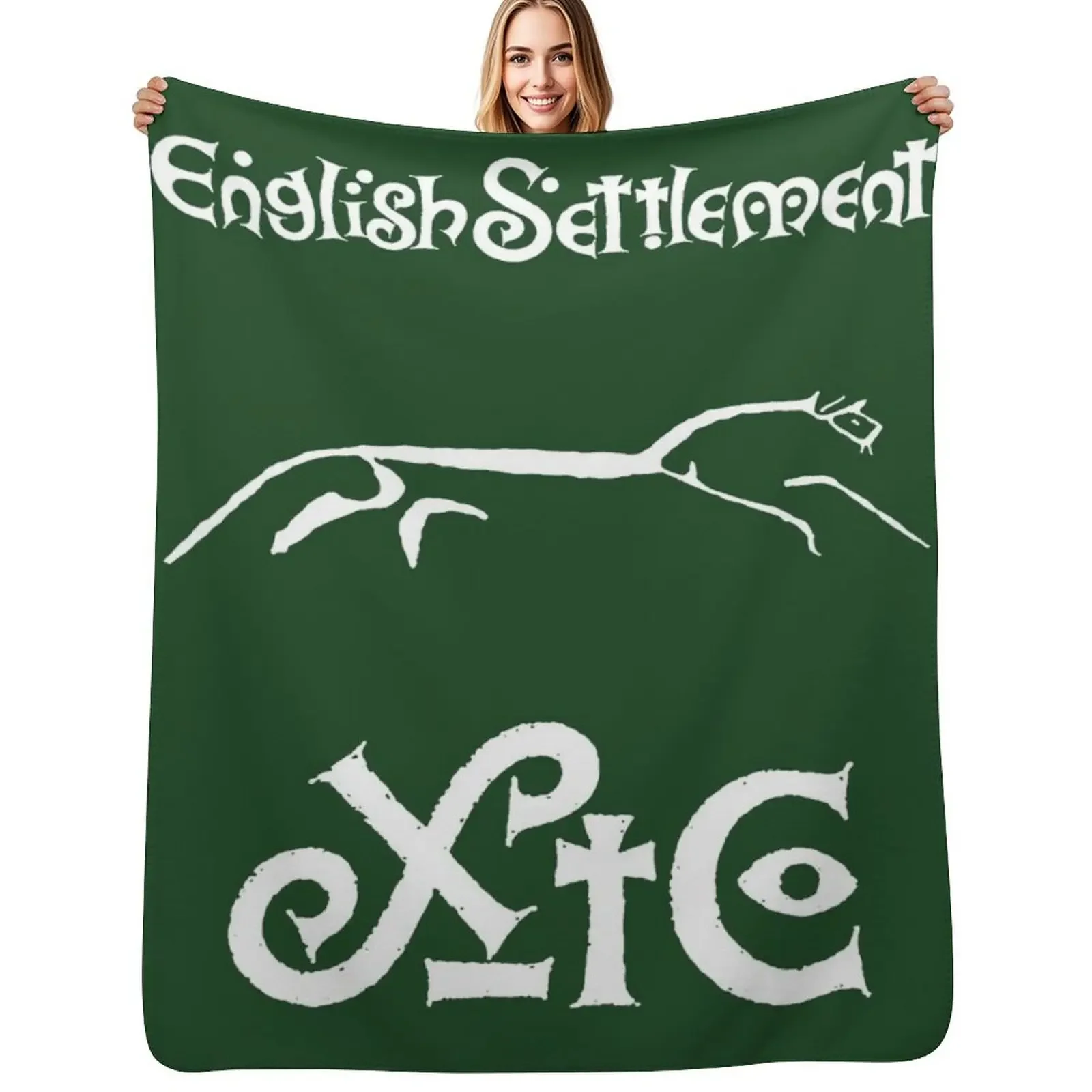 

XTC - English Settlement Throw Blanket For Decorative Sofa Comforter Quilt Blanket