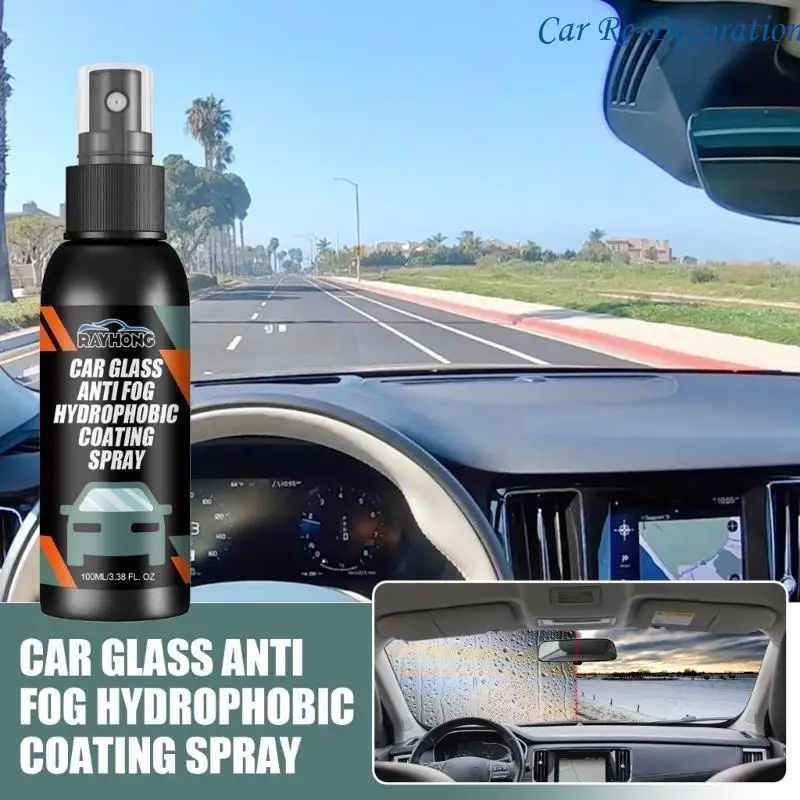 

R58D 100ml/3.38oz Windshield Water Repellant Coating Agent Hydrophobic Rain Repellant