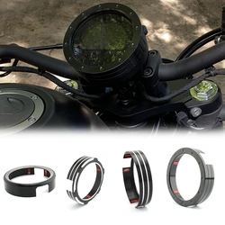 Fit For Honda Rebel CMX 300 CMX 500 2020-UP Motorcycle Speedometer Gauge Meter Trim Ring Black Instrument Cover Protector