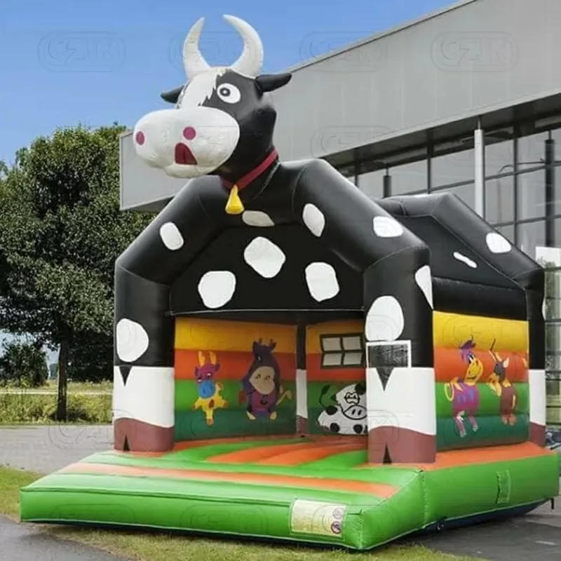 

Moonwalk Inflatable Bouncer Jumping Bouncy Castle Jumper Cow Bounce House