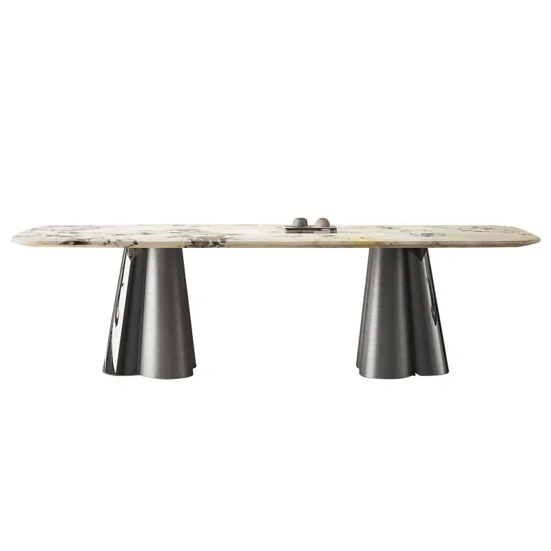 

Household modern simple restaurant high-end imported slate