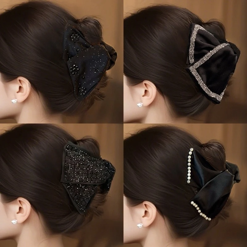 

Triangle grab clip female high sense shark clip back head hair clip headgear