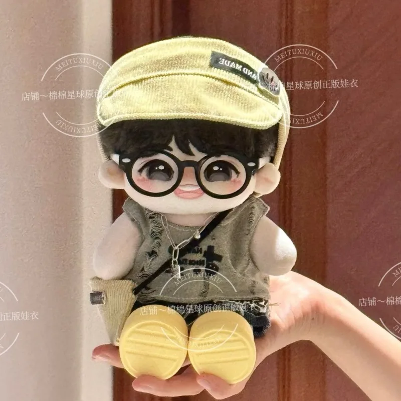 

Плюшевый комплект одежды для куклы 20 см: милые наряды без атрибутов