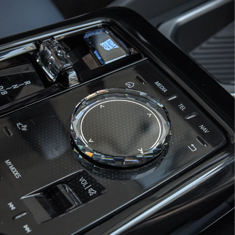 

for 2024-2025 the new BMW 5 Series G68, crystal set, crystal paddles, and center console buttons.