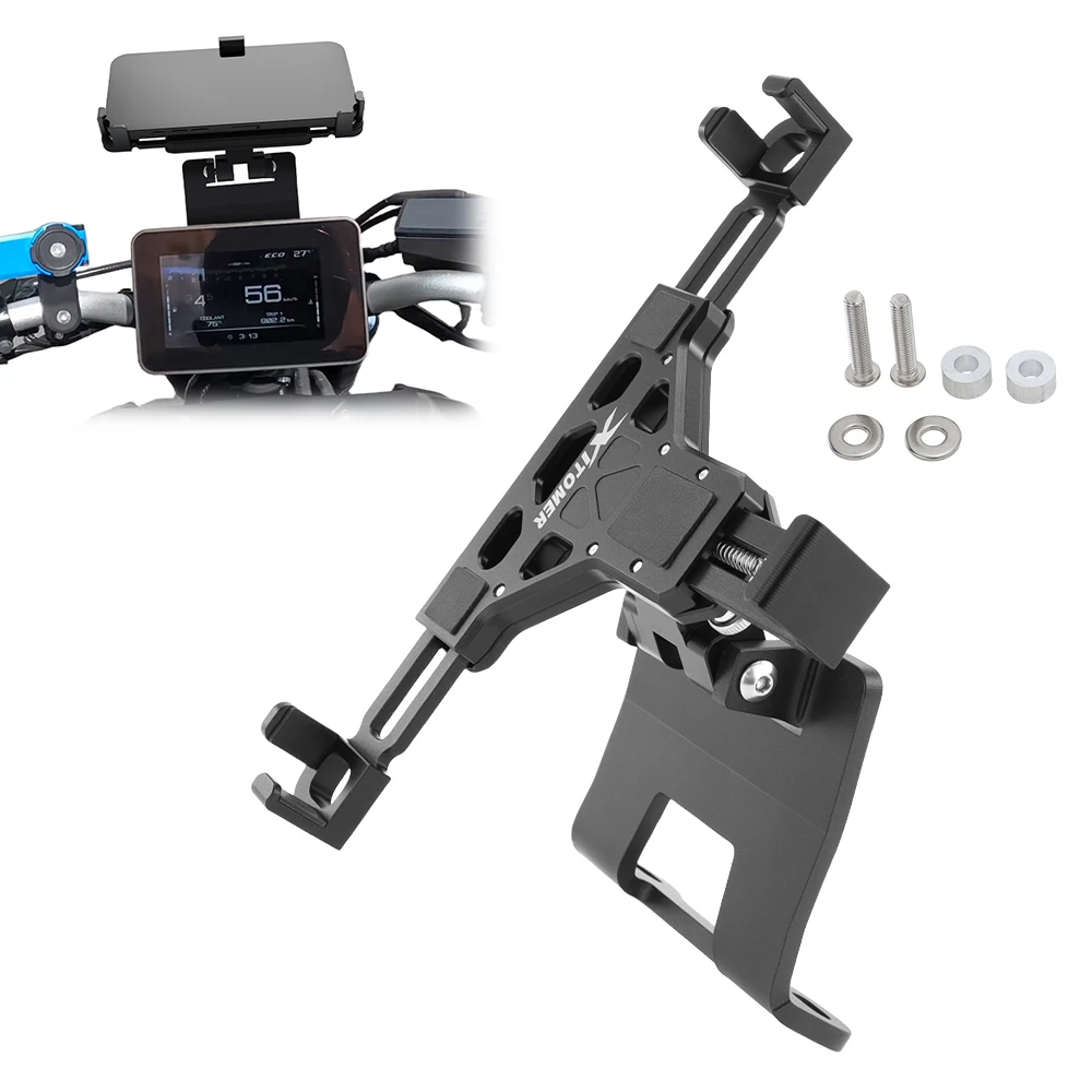 Phone Holder Bracket Motorcycle GPS Mount GPS Bracket Navigation Bracket Adapter For MT-07 MT-07 ABS MT07 2023-2024 For Yamaha