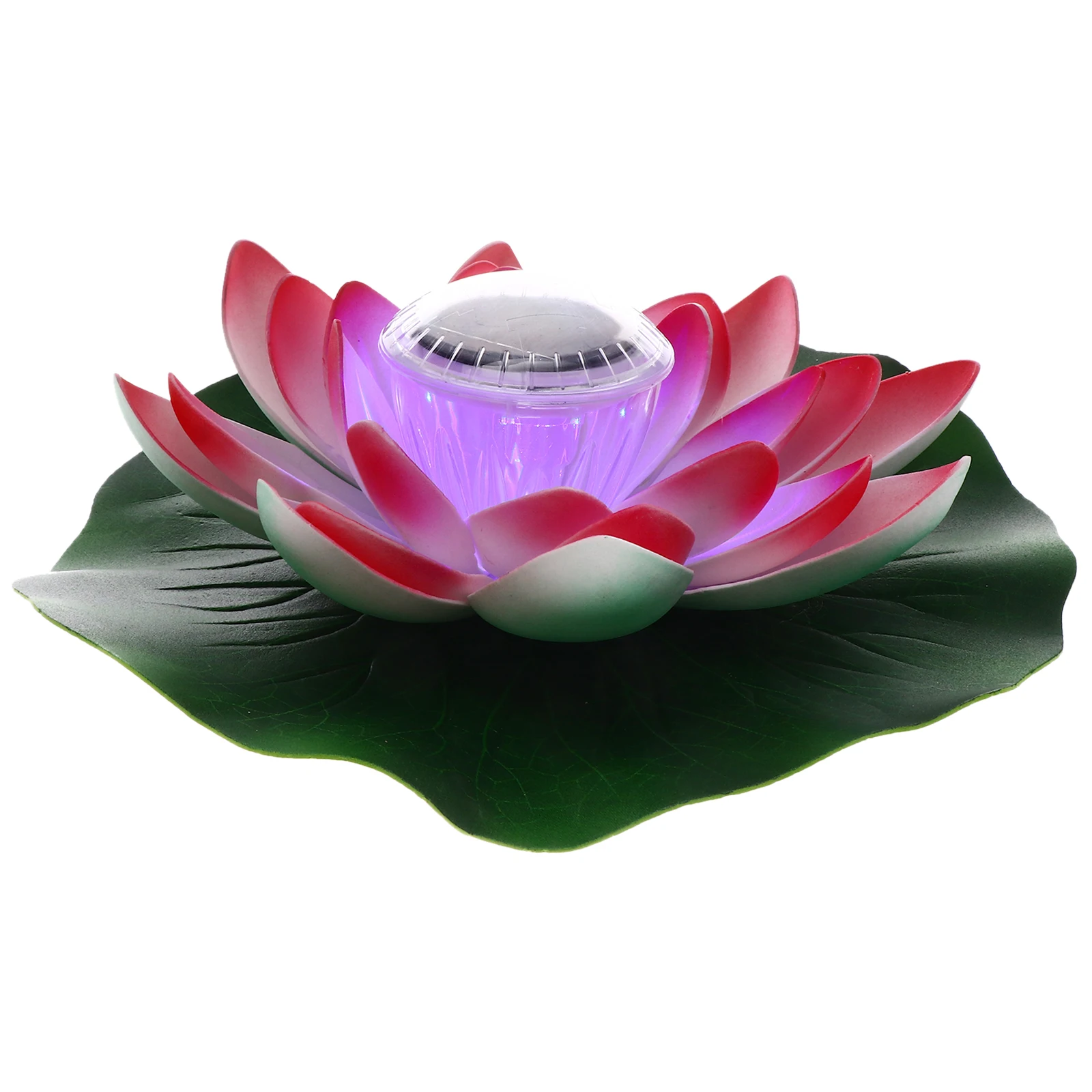 

Solar Powered Lotus Shape Light EVA Petals Garden Decoration Outdoor Wedding Fish Tank Pond Gifts