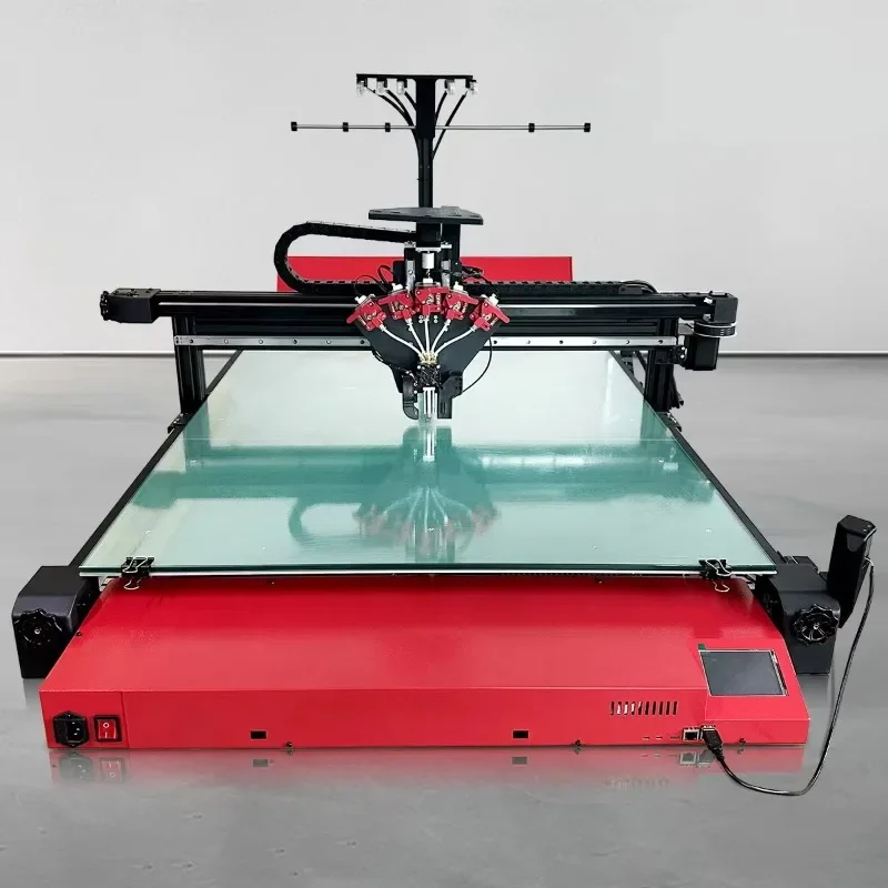 3d Printer for 3D Printing 5 in 1 Out  5 Extruders   Color Printer Large  Printer Five Colors Signage Letter  Printing