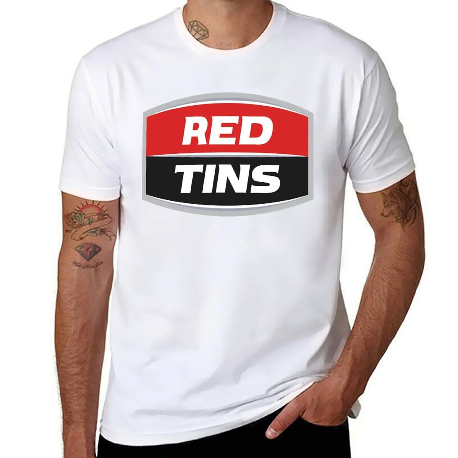 

Red Tins West End Beer T-Shirt man t shirts graphic t shirts for man graphic vintage T-Shirt