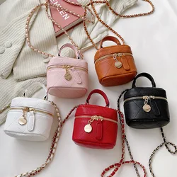 Luxury Small Messenger Bag for Women Trend Lingge Embroidery Female Shoulder Bag Bucket Bag Fashion Chain Ladies Crossbody Bags