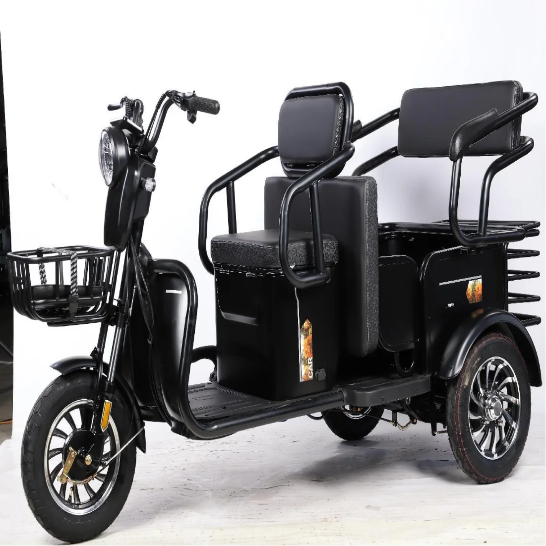 

800W/60V Electric Tricycle China Tianjin Factory's Open Three-Speed Variable Speed for Elderly Disabled Adult Transportation