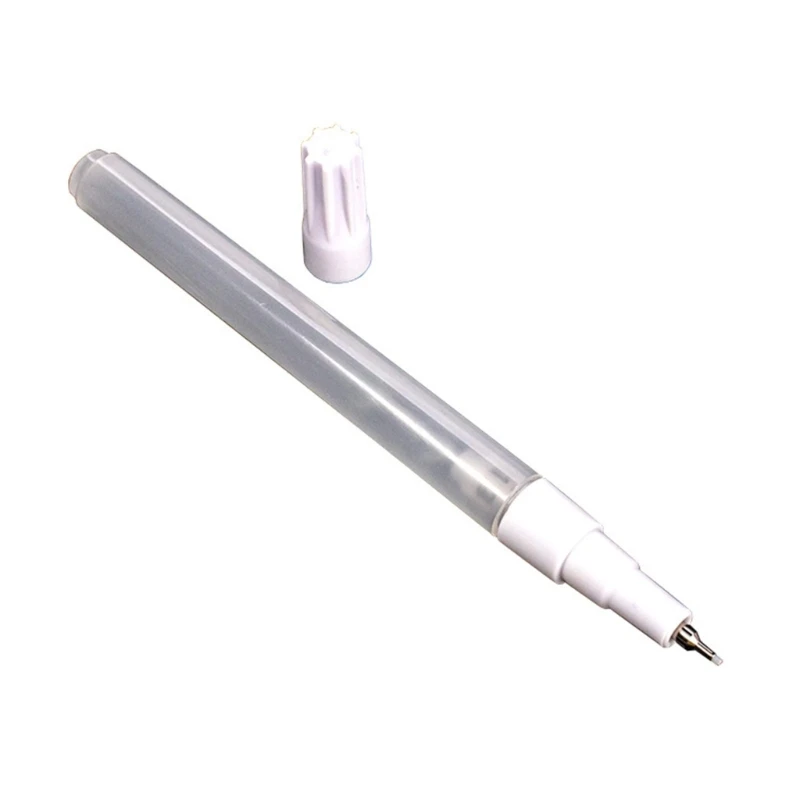 2Pcs 3mm Fine Tip Empty Paint Pen Refillable Acrylics Empty Marker For Painting on Fabric Stone Ceramic Metal