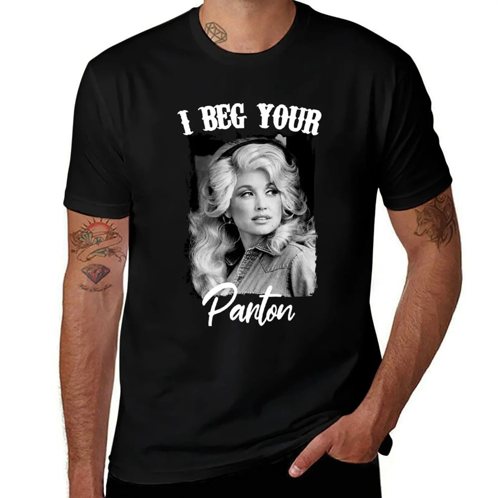 i beg your parton T-Shirt Anti-Fade Casual Tee Shirt T-Shirt