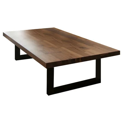 

Solid wood living room household rectangular simple modern low table wooden tea table