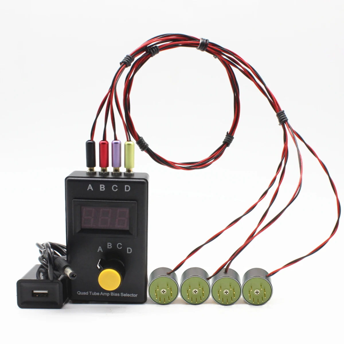 Amptata V8 فراغ أنبوب اختبار التحيز الحالي EL34 KT88 EL84 6BQ5 6P14 7591 6L6 6V6 5881 6550 KT66 KT100 KT120 7027 أماه مباراة أداة