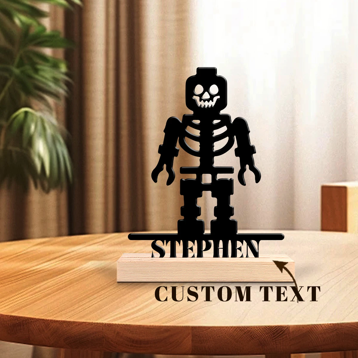 Home Decor Names - 1pc Personalized Iron Desktop Ornament Custom