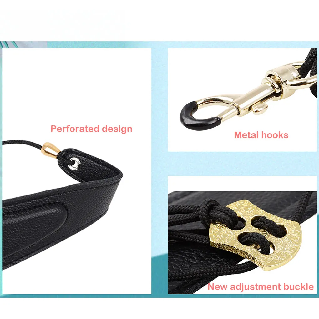 أشرطة جلدية من القطن ساكس مقاومة للاهتراء ومقاومة للخدش وحزام معلق خفيف الوزن وحزام الساكسفون للطلاب باللون البرتقالي