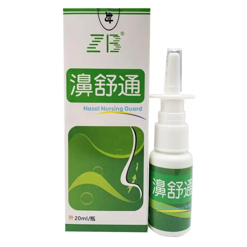 20ml Rhinitis Spray Nasal Nose Care Chronic Rhinitis Treatment Sinusitis Spray Chinese Traditional Medical Herb