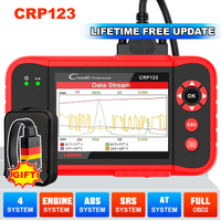 LAUNCH CRP123 OBD2 Scanner 4 System Engine/ABS/SRS/Transmission Diagnostic Tool lifetime free OBDII CAR Scan Tool code Reader