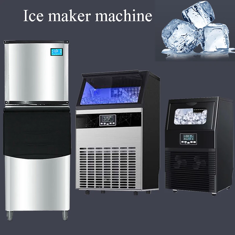 PBOBP Commercial Big Capacity Commercial Industrial Ice Making Machine Small Block Commercial Ice Machine Ice Cube Maker Machine