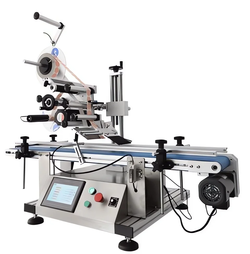 

Desktop Automatic Flat Labeling Machine With Conveyor