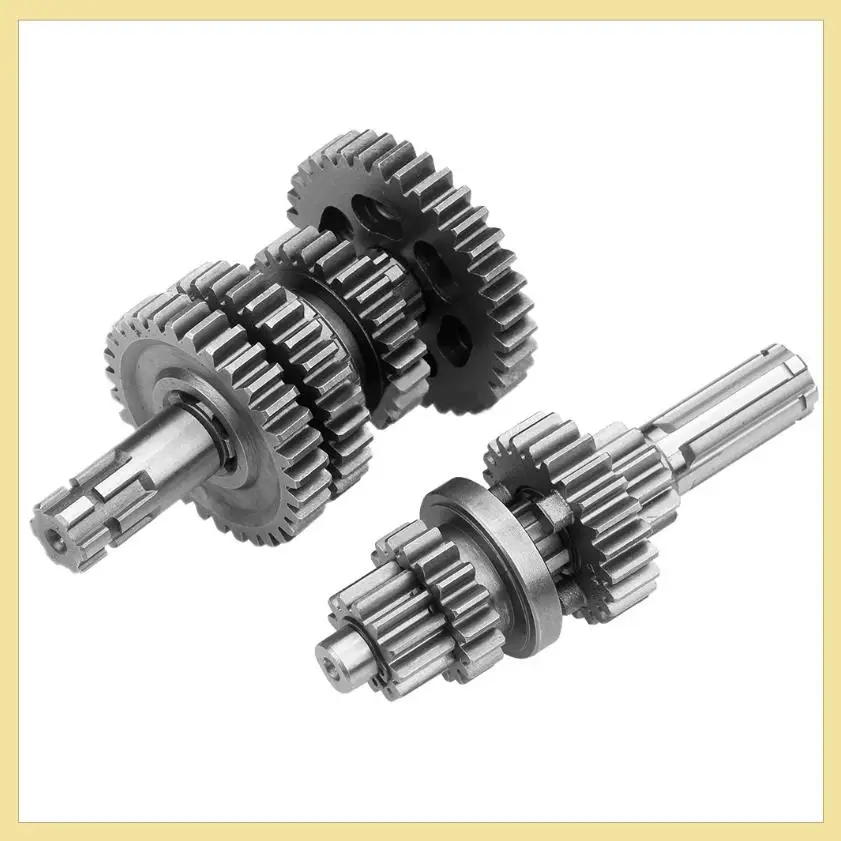 Eje contador principal de alta calidad con marcha atrás (3 hacia adelante más 1 marcha atrás) para 110-125CC ATV Dirt Bike ATV motor Horizontal P