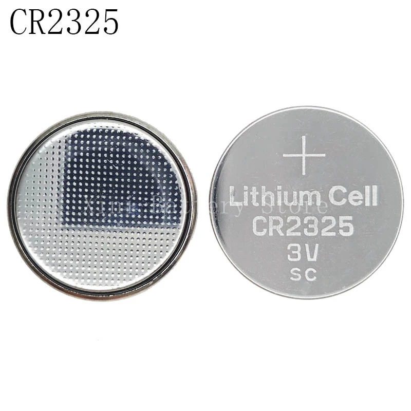 2 uds CR2325 2325 3V pila de botón de batería de litio para controles remotos relojes electrónicos