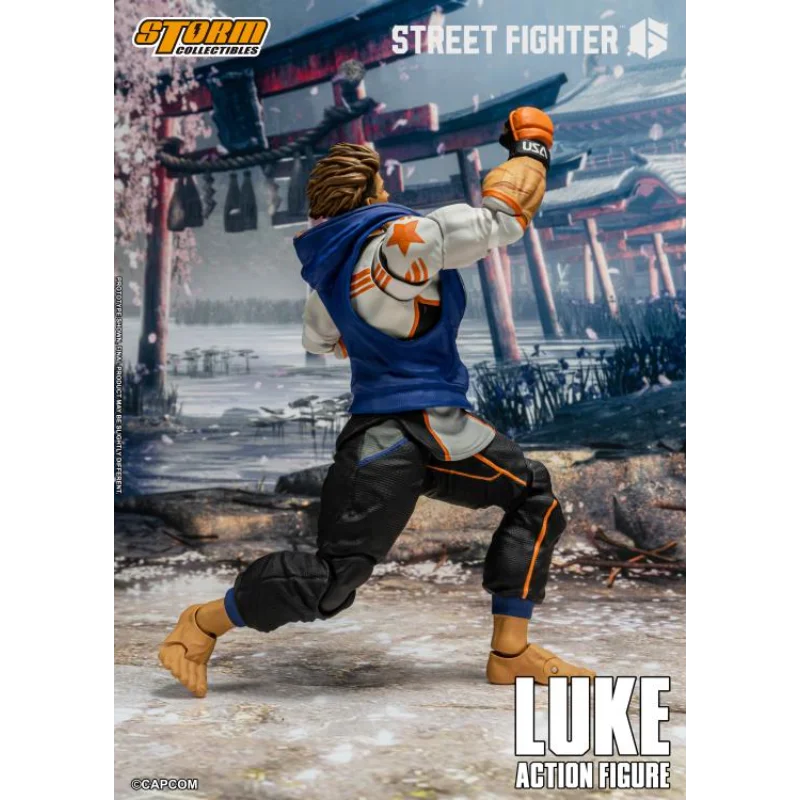 【Na Stanie】Figurka akcji Storm Toys ST Street Fighter Street Fighter 6 Luke 1/12