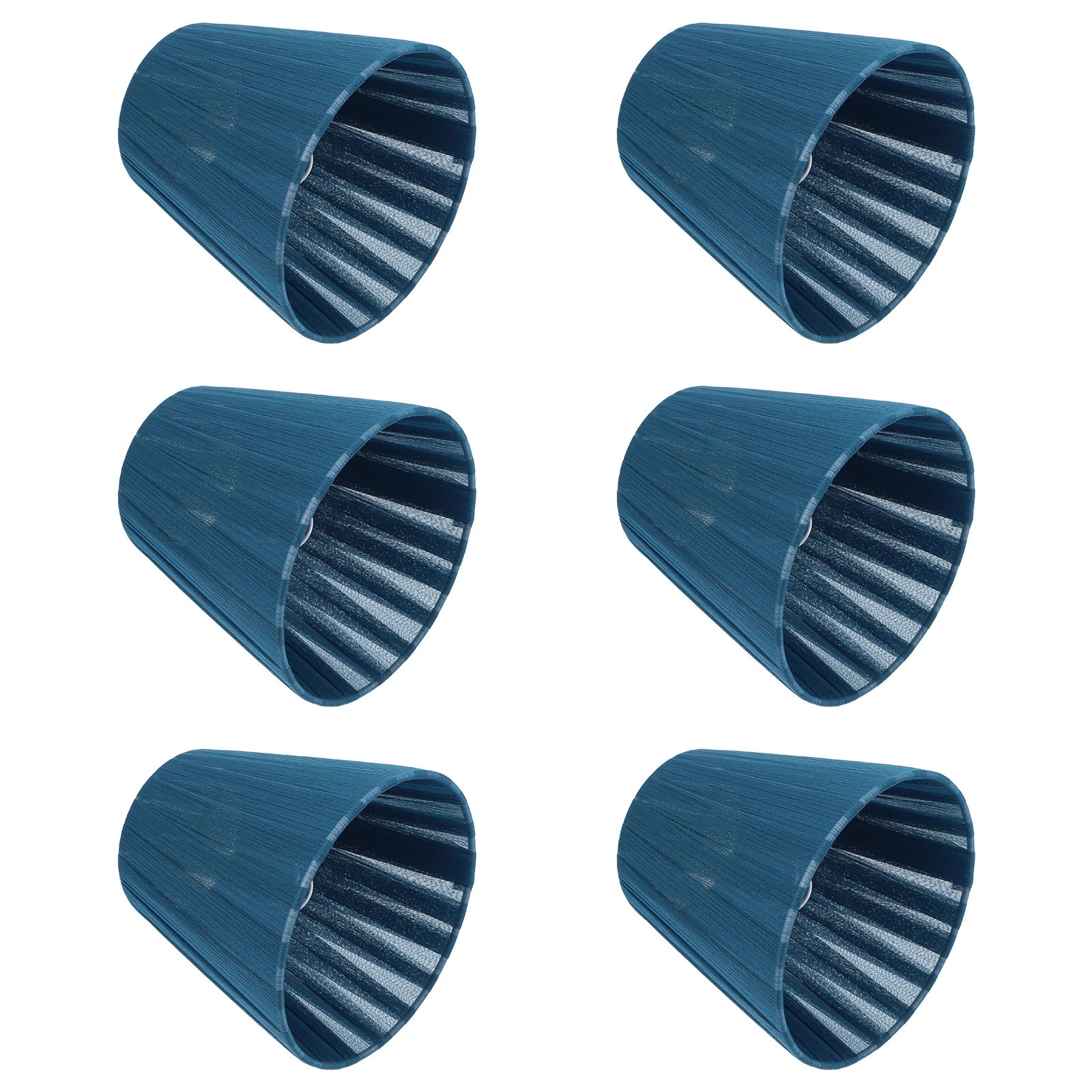 

6pcs Cloth Lampshade Modern Nordic Style Protective Light Cover For Bedroom Living Room Ceiling Wall Lamp Fabric Shade Lighting
