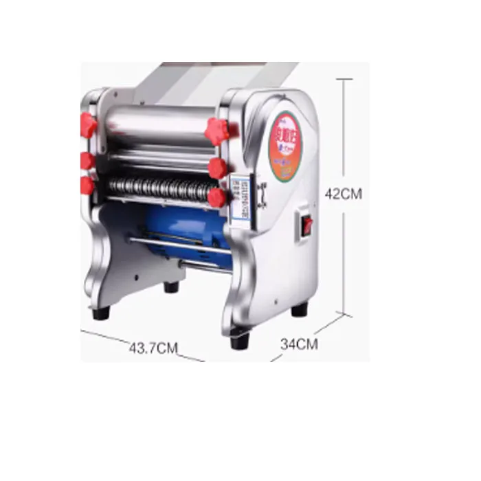 الفولاذ المقاوم للصدأ التلقائي الكهربائية التورتيلا المعكرونة صانع البيتزا المعكرونة القاطع آلة المعكرونة