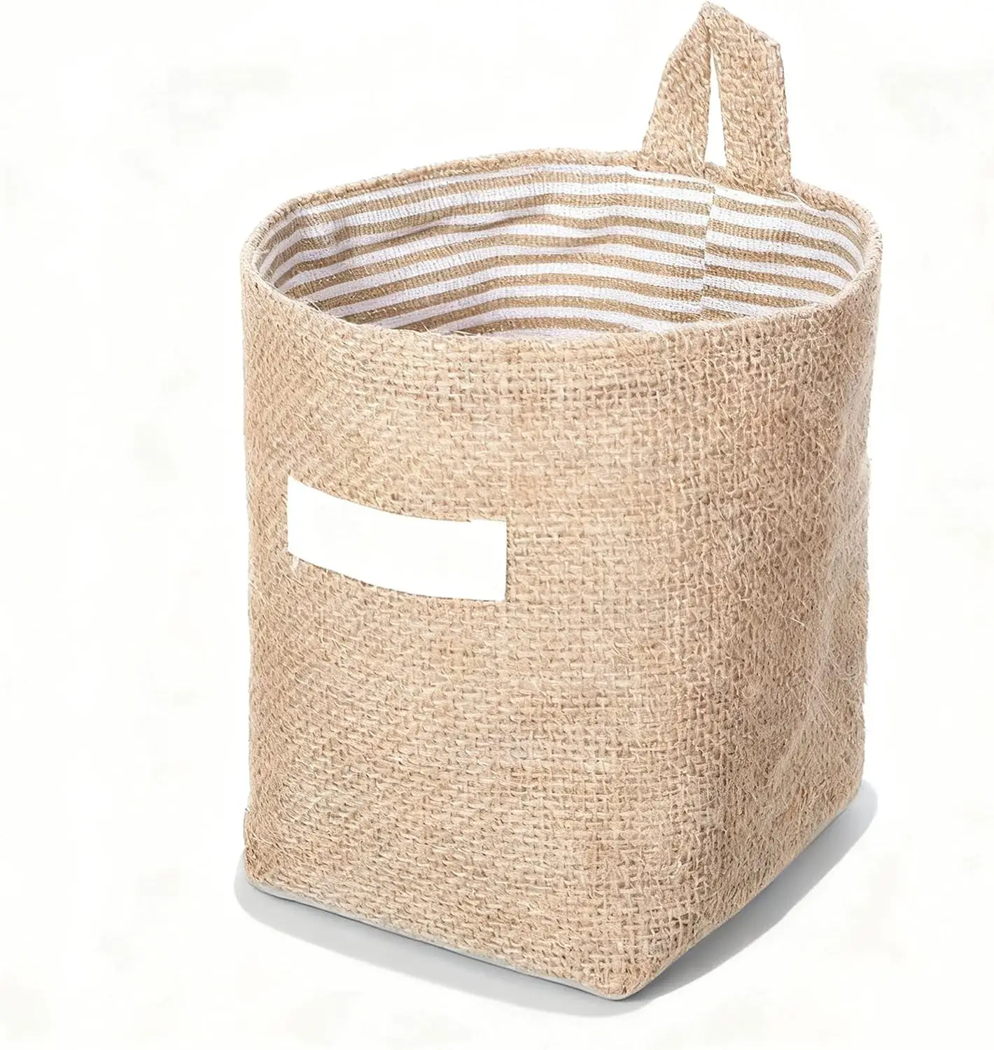 Washable Cotton Linen Hanging Organizer Bag for Door Wall Be