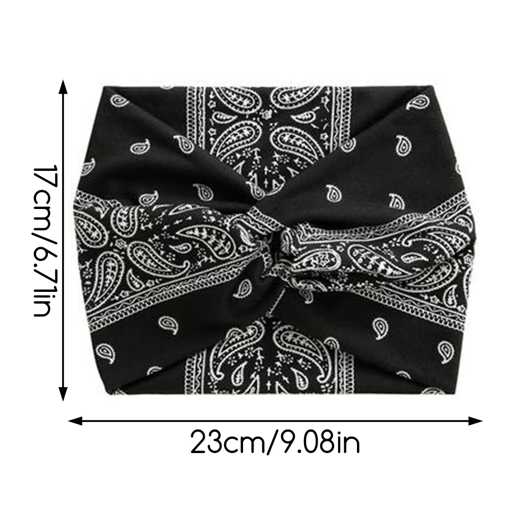Twisted Wide Headbands For Women Extra Large Turban Workout Headband Fashion Yoga Hair Bands Boho Twisted Thick Hair Accessories image 5
