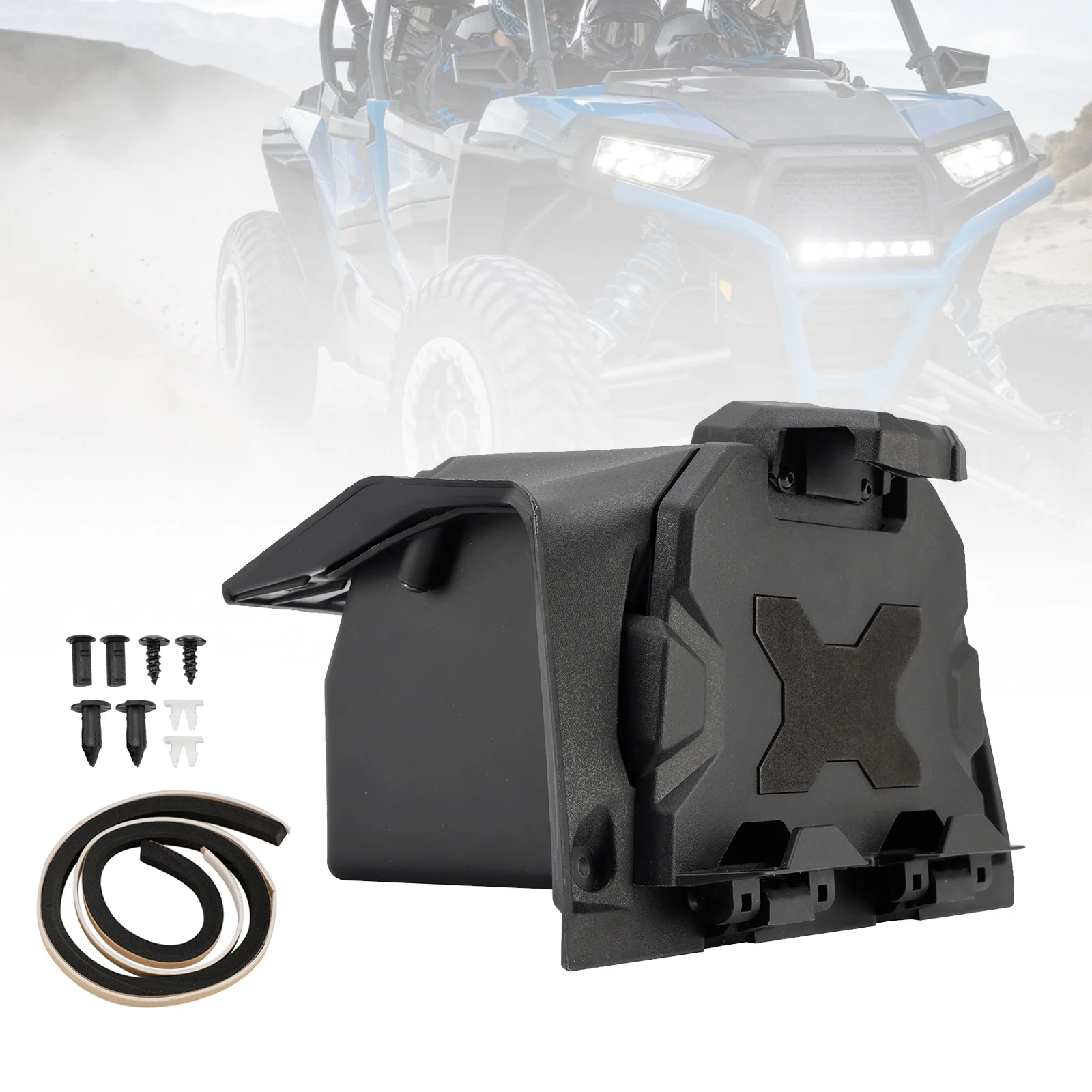 

Topteng Tablet Mount Holder Storage Box & For Polaris Rzr Xp 1000 Turbo 2019-2023 2022 2021 2020