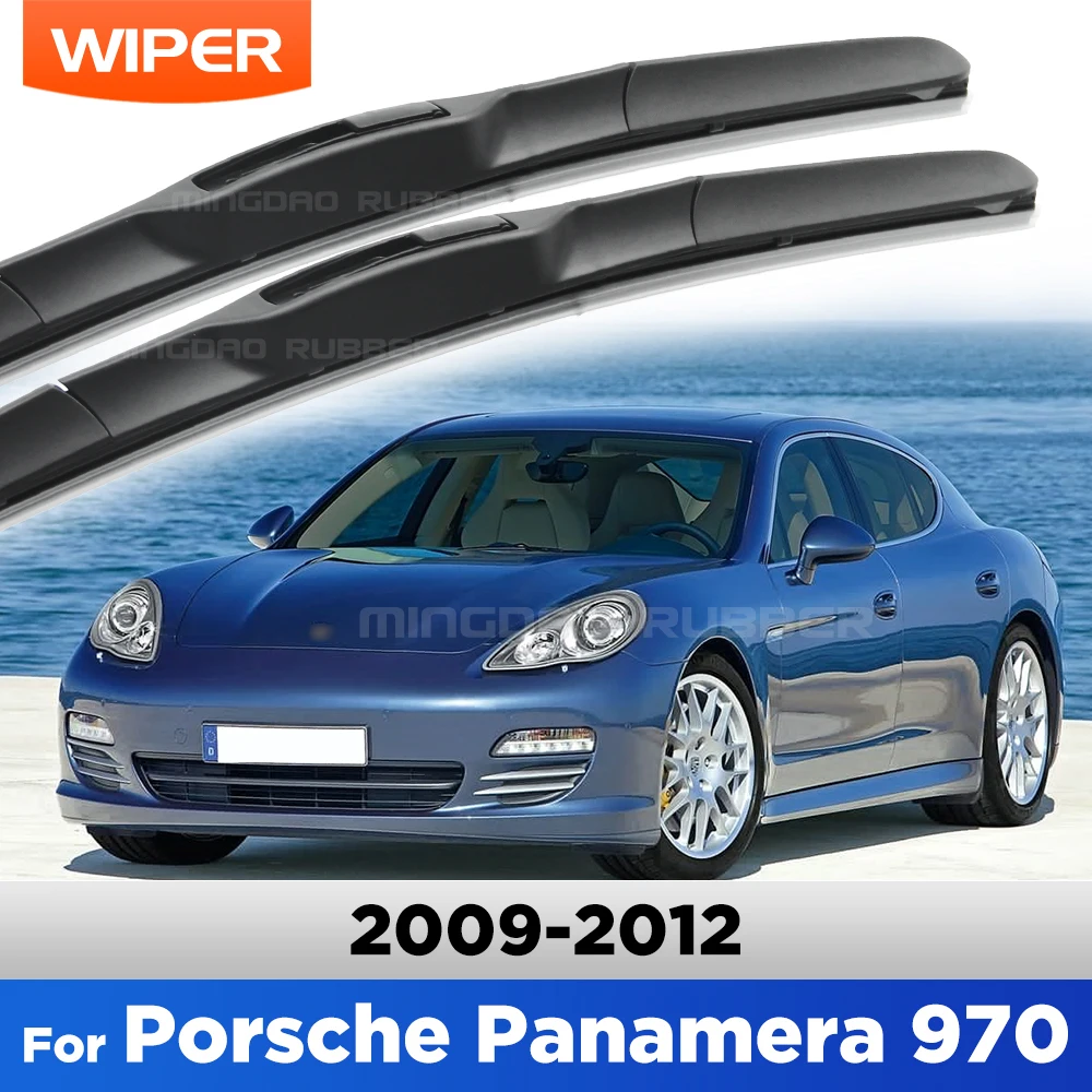 

CREATROAD Front Wiper Blades For Porsche Panamera 970 2009-2012 2010 2011 Windshield Wiper Windscreen Window Brush 24"+21"