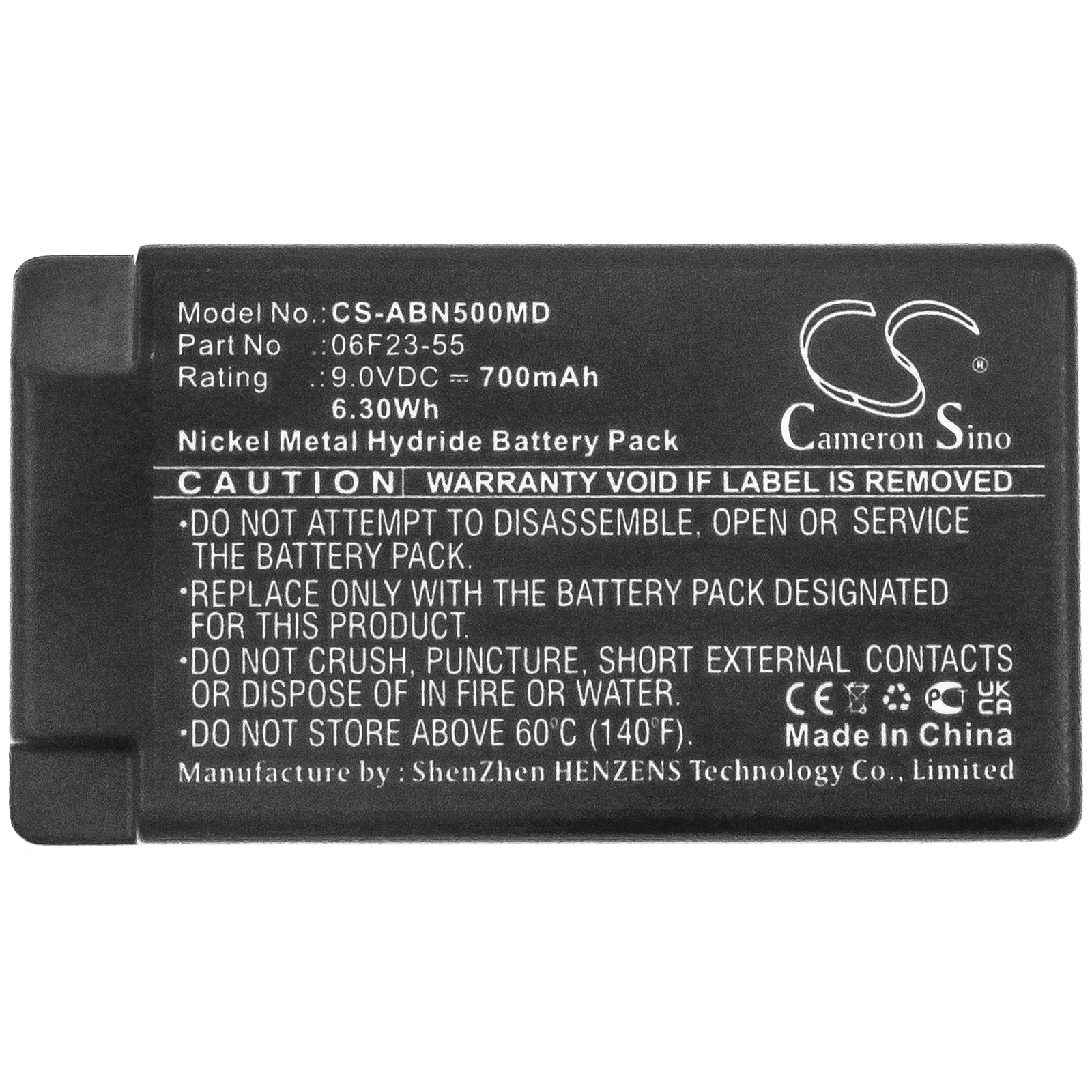 Cameron Sino 700mAh Battery For Abbott i-STAT 1  i-STAT 300-G  AN-500 06F23-55