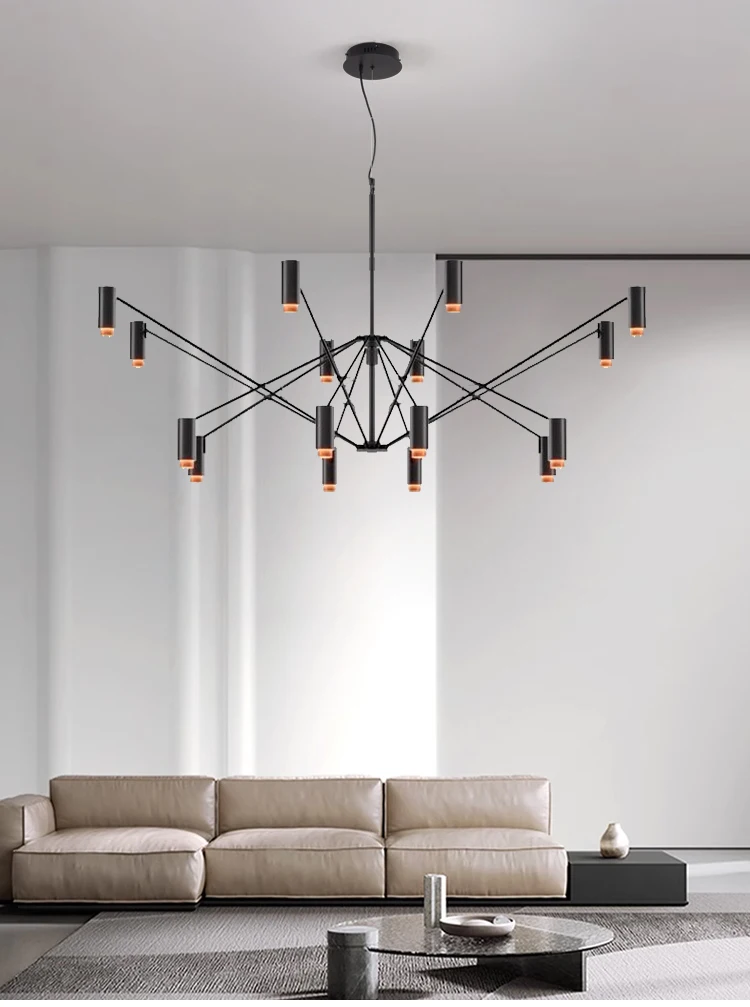 Simple Living Room Chandelier Ceiling