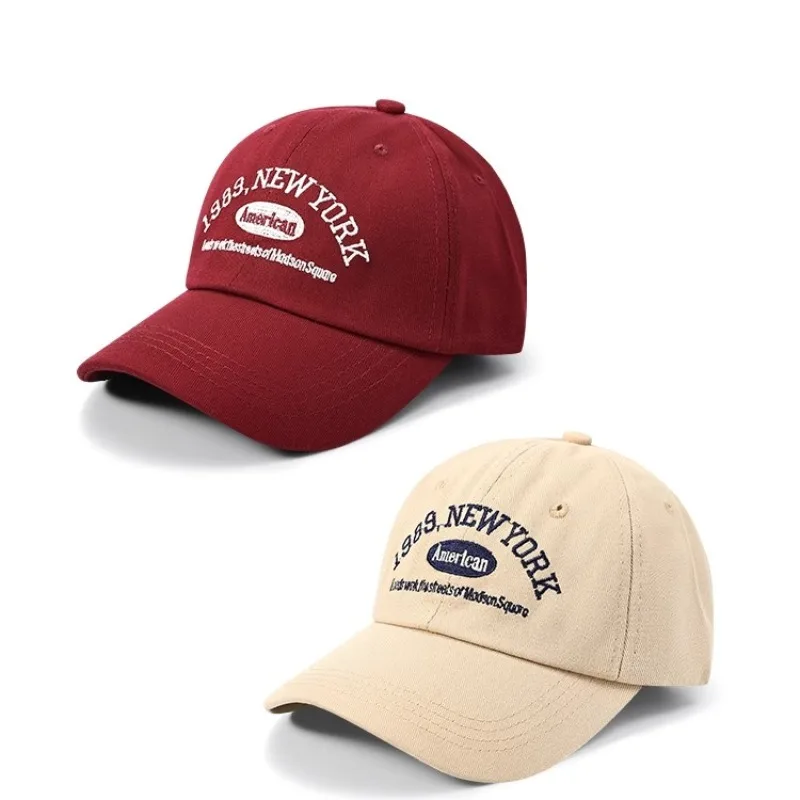 

Unisex Baby Baseball Cap Retro Letter Embroidery Soft Outdoor Hat Summer Sun Protection for Girls & Boys