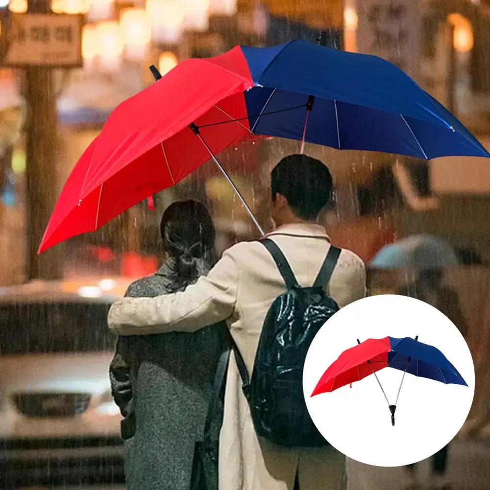 Convenient Umbrella 2 Colors Two Person Umbrella Windproof Sunshade Women Men Outdoor Two Person Umbrella