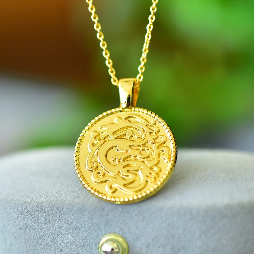 Natural and Tian Yucaiyuan Roll Dragon brand small pendant wholesale