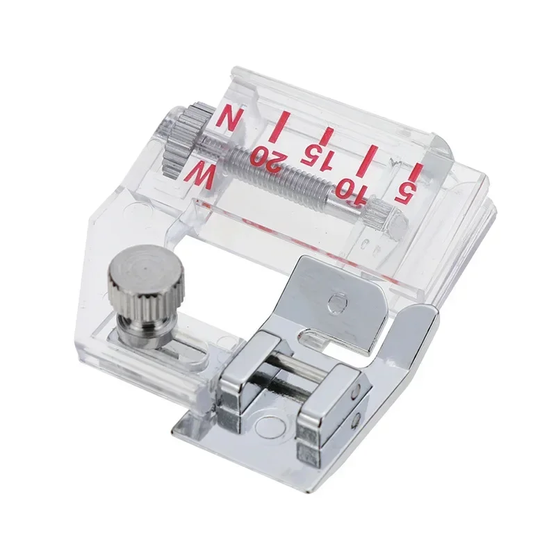 Transparent Household Sewing Machine Accessories Adjustable Wide and Narrow Presser Foot Sewing Machines Accessory